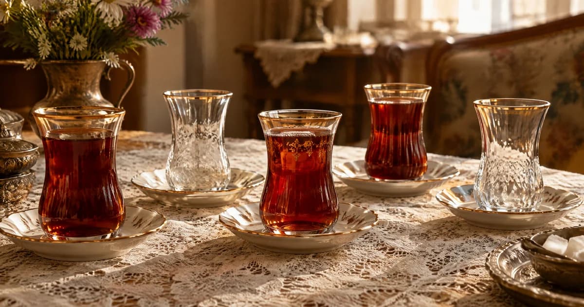 İnce Belli Çay Bardağı: Hikâyesi, Formu ve Doğru Kullanımı