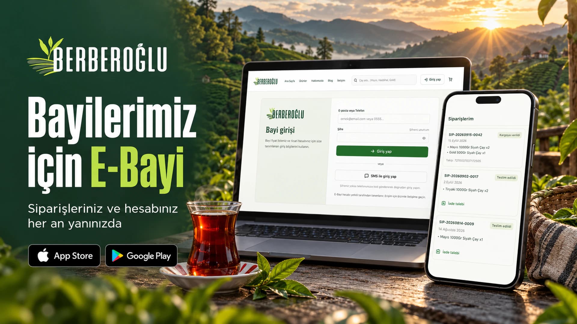 Bayilerimiz için E-Bayi