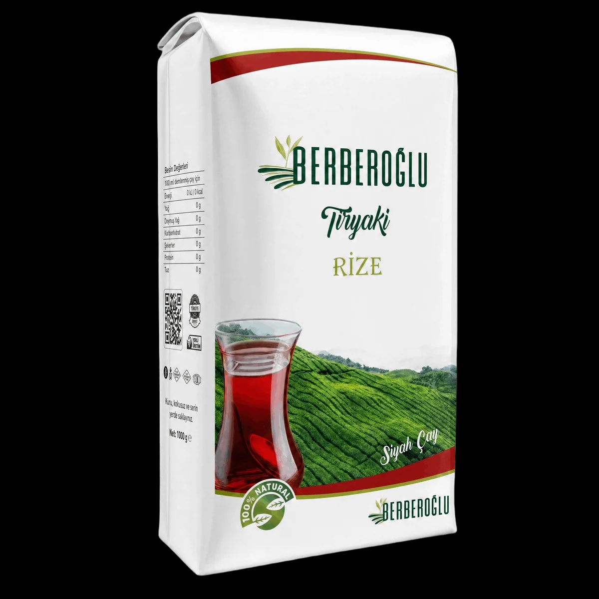 Tiryaki 1000Gr Siyah Çay - gorsel 1