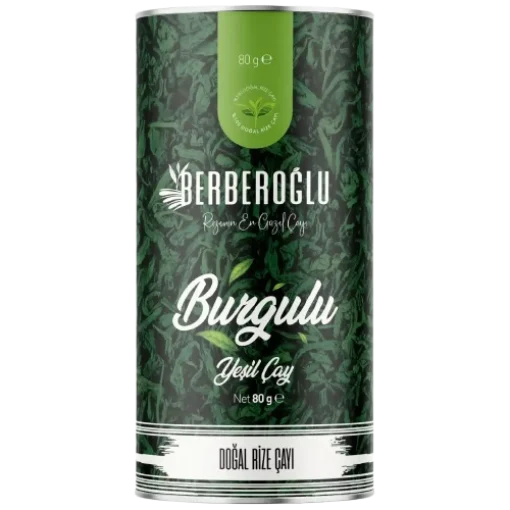 Burgulu Yeşil Çay 80Gr